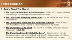 Ecclesiology Intensive