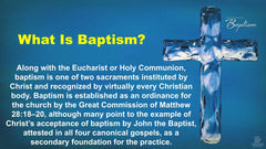 Dynamics of Baptism