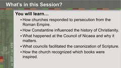 Constantine & The Council of Nicaea