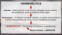 Hermeneutics