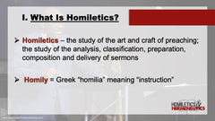 Homiletics