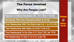 Jesus Vs. Secular Gods