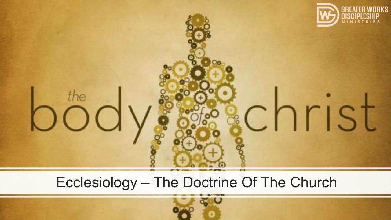 Ecclesiology Intensive