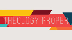 Theology Proper Intensive