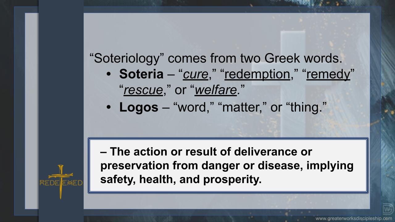Soteriology Intensive