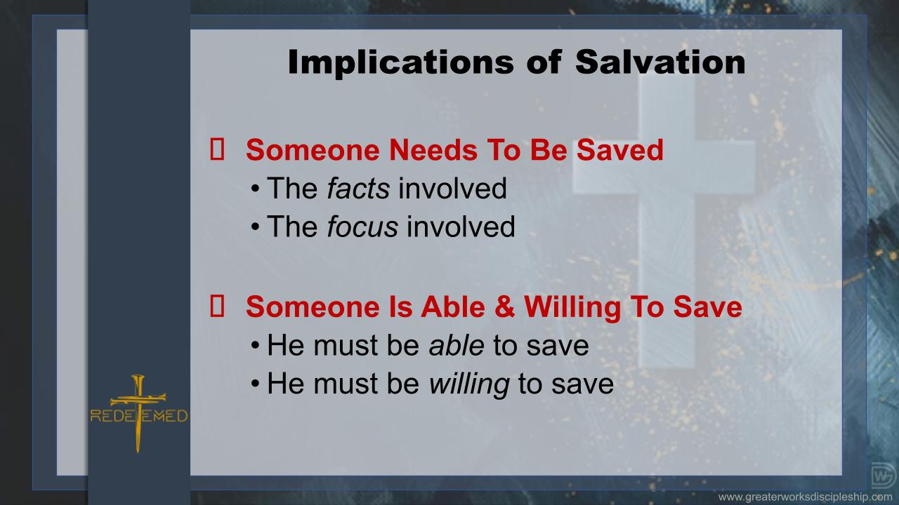 Soteriology Intensive