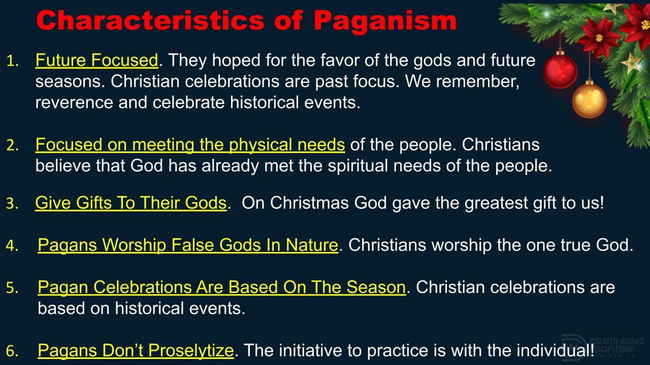 Debunking The Pagan Roots of Christmas