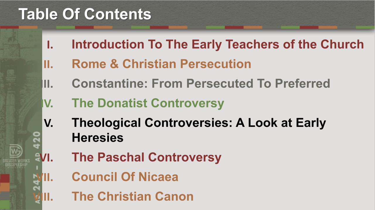Constantine & The Council of Nicaea
