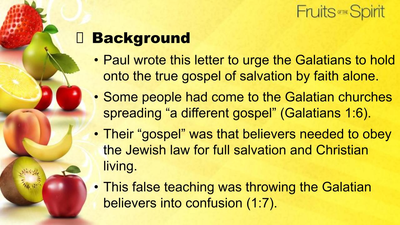 Fruit of the Spirit
