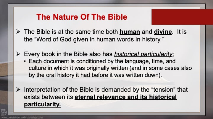 How To Study The Bible – Book By Book