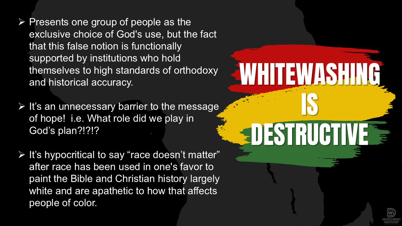 The Whitewashing of Christianity