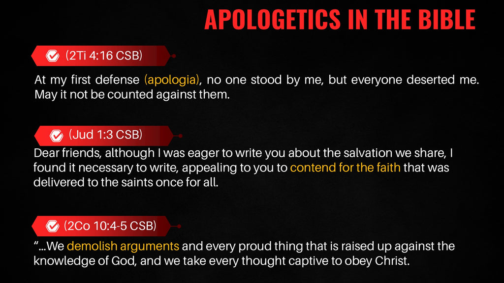Apologetics