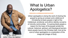 Urban Apologetics