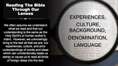 How To Study The Bible – Book By Book