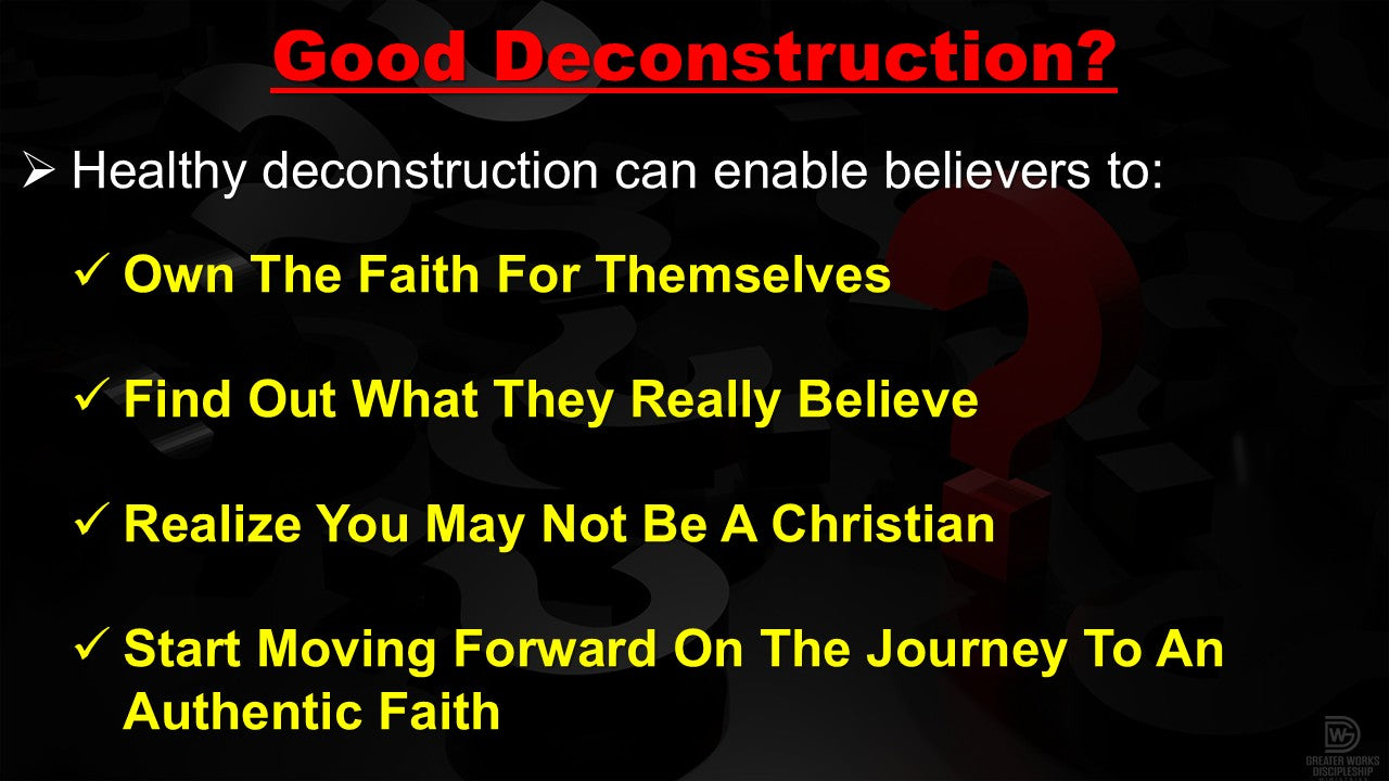 What’s Going On? (Deconstruction)