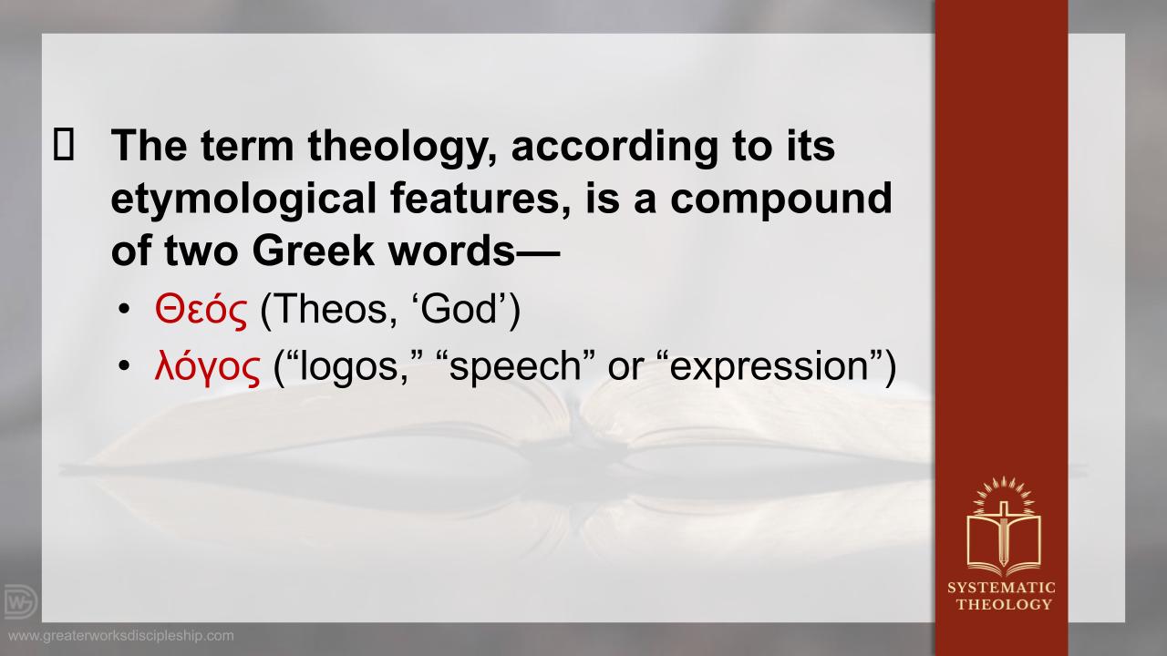 Systematic Theology